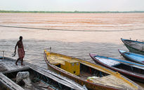 Barcas en Varanasi