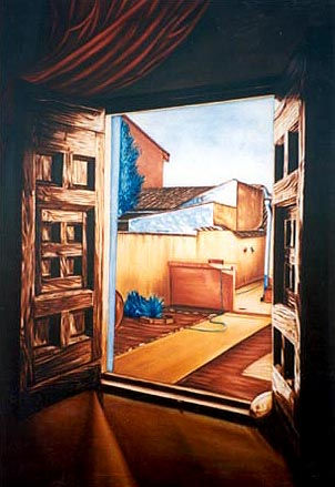 VENTANA II Oil Canvas Landscaping