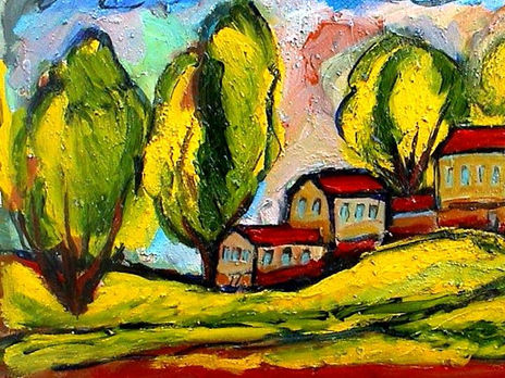 Paisaje de campo y...