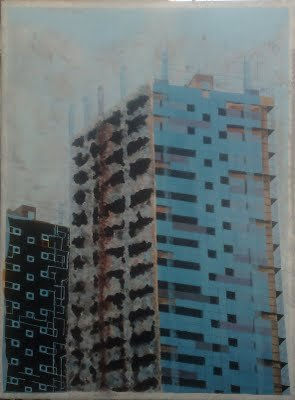 EDIFICIO FRÖLICK Mixed media Canvas Others