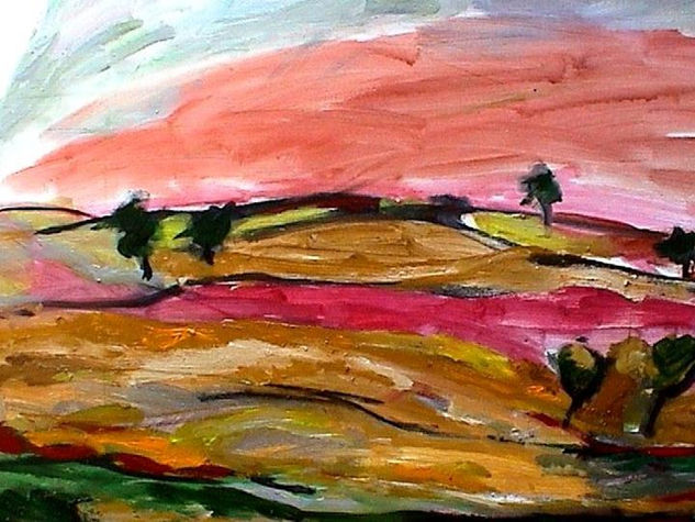 PAISAJE CASTELLANO Oil Canvas Landscaping