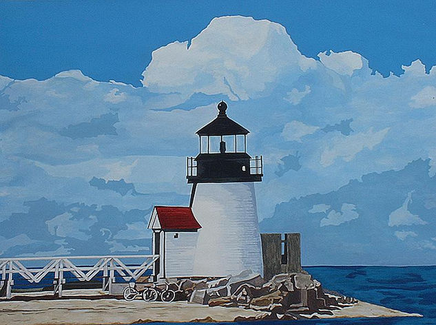 Faro Acrylic Paper Marine Painting