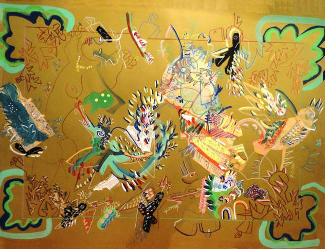 "Las aves con la figura humana - Andrés Guzmán (Precursor del Expansionismo)".  WhatsApp +5804167145550