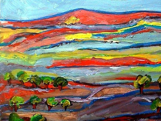 PAISAJE SECO Oil Canvas Landscaping