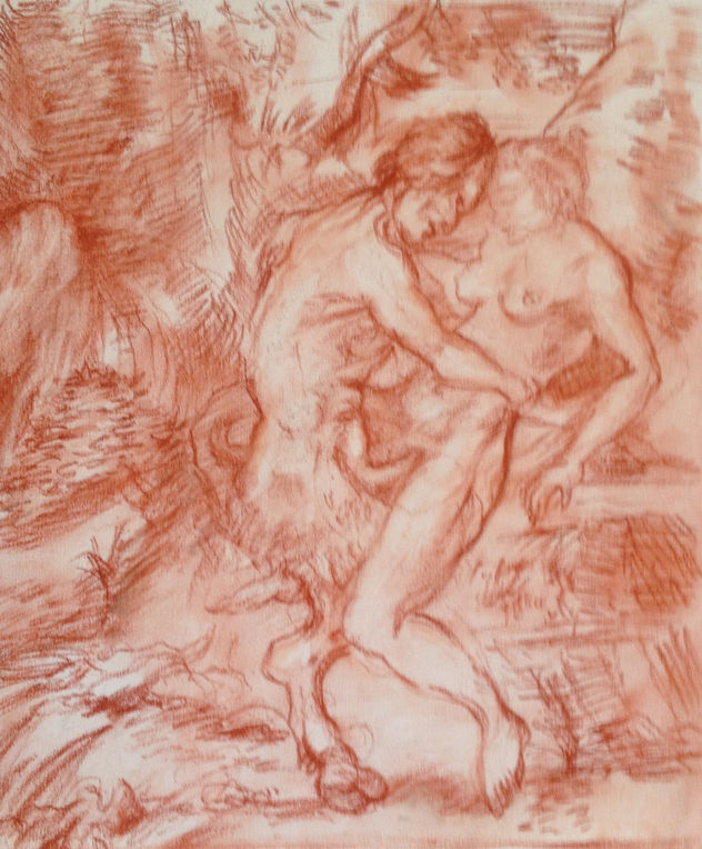 Fauno e Selene/ estudios del antiguo