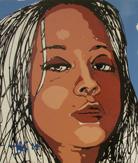 A PORTRAIT OF A YOUNG WOMAN Others Panel Portrait