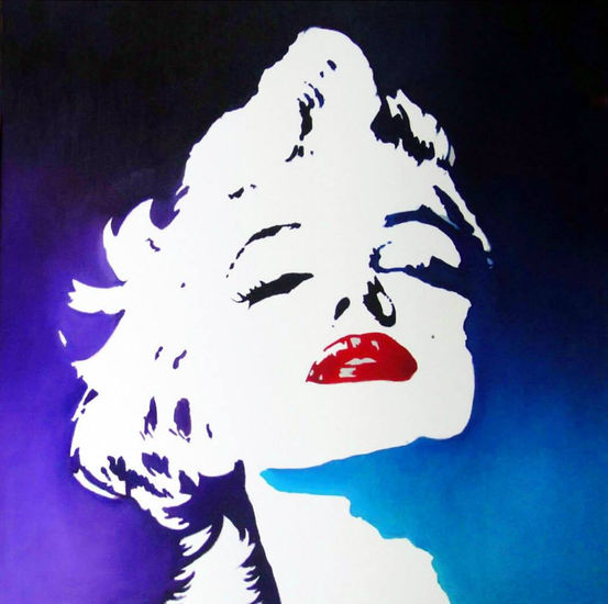 marilyn monroe pop art Óleo Lienzo Retrato