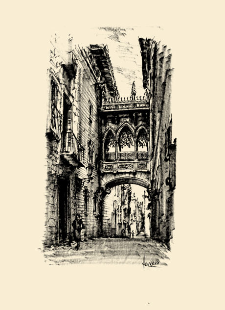 Puente del Obispo. Barcelona