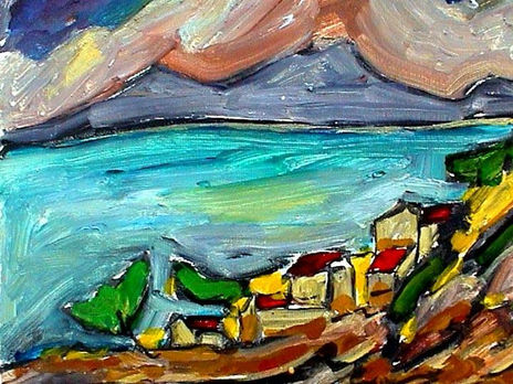 Paisaje con mar