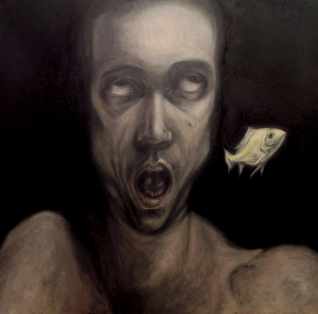 Cabeza de pez (autorretrato)