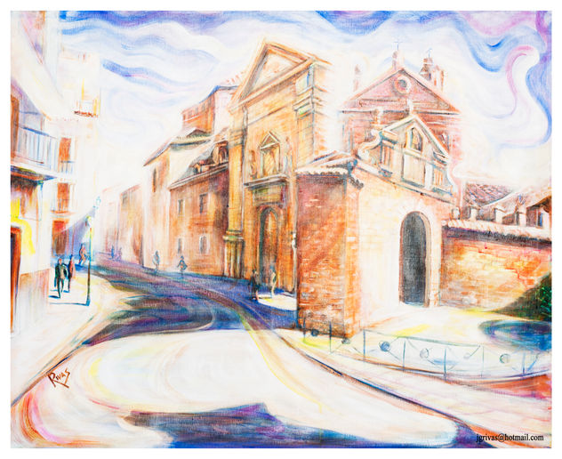 Las Bernardas y la Puerta del Angel, composición