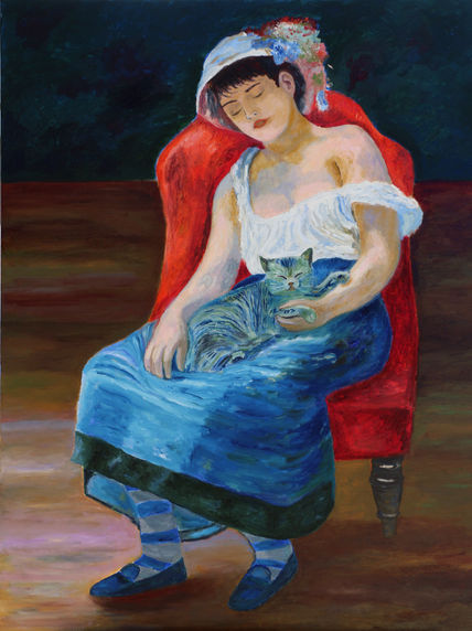 La niña dormida -joél