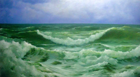 Restless sea
