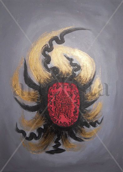 Spider Ring King Acrylic Canvas Others