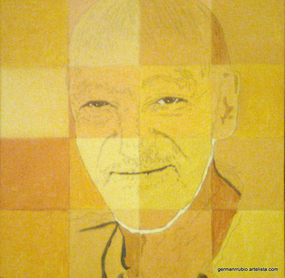 Vicente Ferrer Acrylic Canvas Portrait