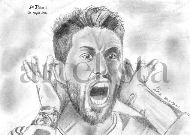 SERGIO RAMOS Pencil