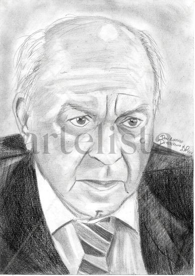 ALFREDO DI STEFANO Pencil