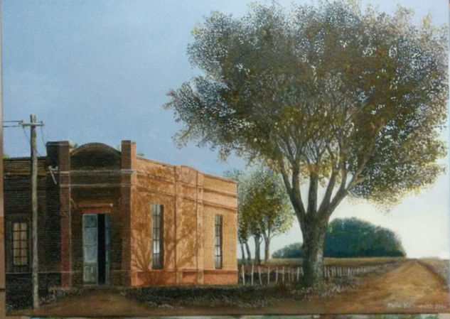 Mañana de Campo Oil Canvas Landscaping