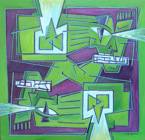 y vos también estabas verde Acrylic Canvas Others