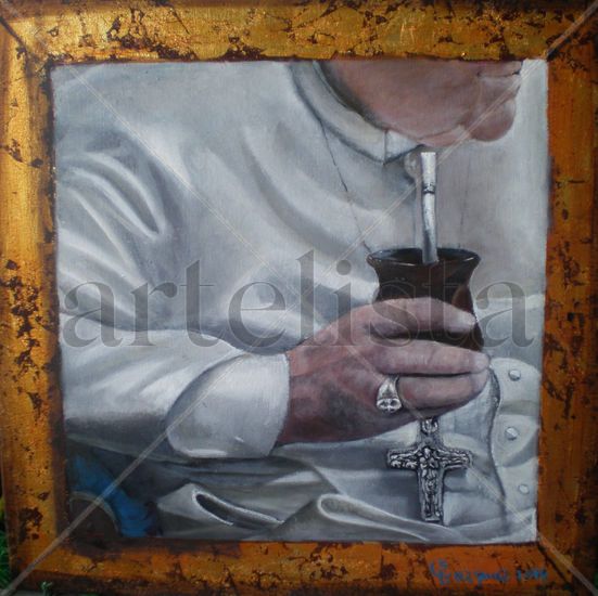 simbolos Oil Others Figure Painting