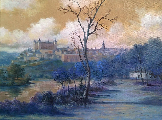 TAJO ROMANTICO Oil Canvas Landscaping