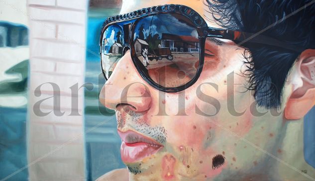 Javier Oil Canvas Portrait