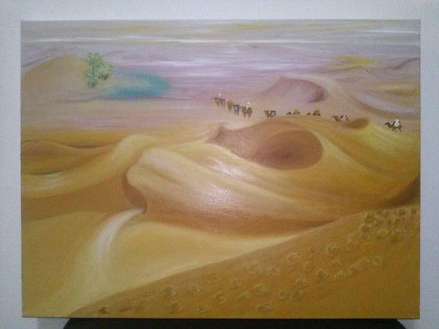 Desierto Oil Canvas Landscaping