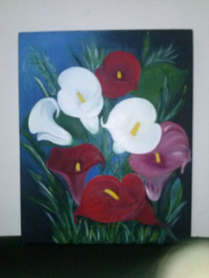 Flores Oil Canvas Landscaping