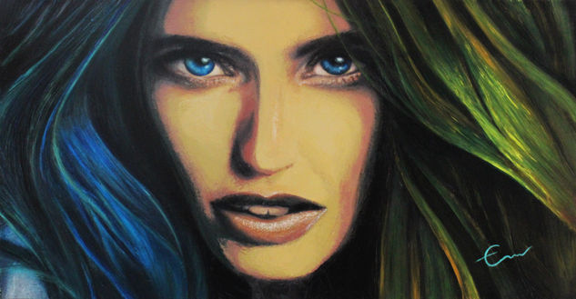 Bianca Balti Acrylic Others Portrait