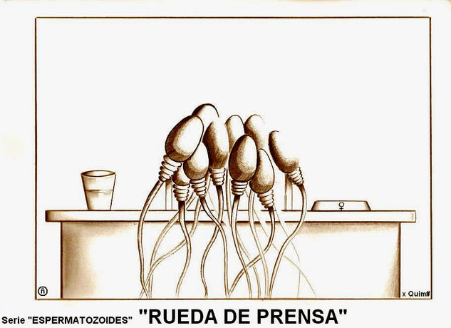 "RUEDA DE PRENSA" Lápiz