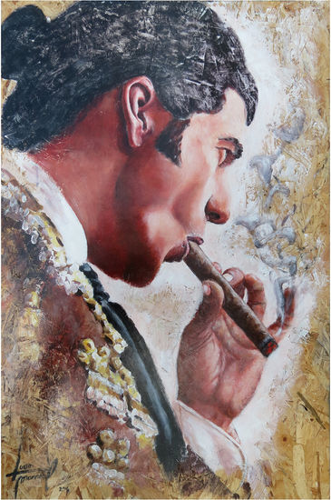 Morante de la Puebla, El arte mas puro Acrylic Panel Figure Painting