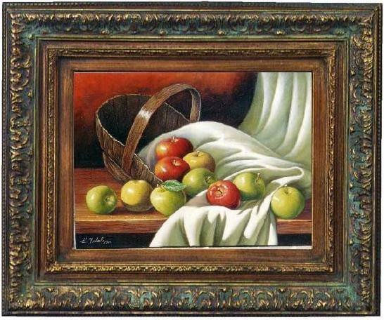 manzanas rojas y verdes
