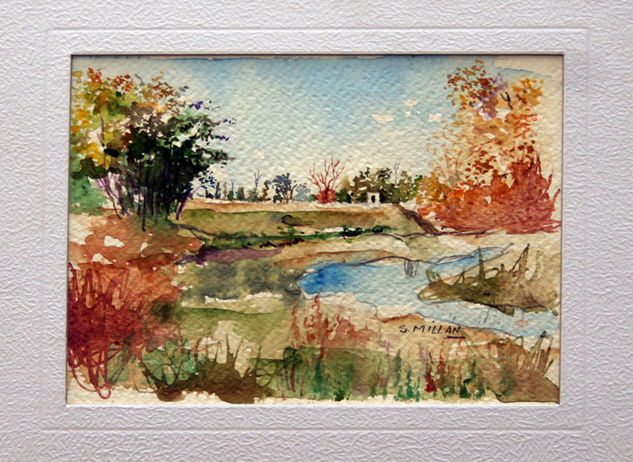 paisaje ppatagónico I Watercolour Paper Landscaping