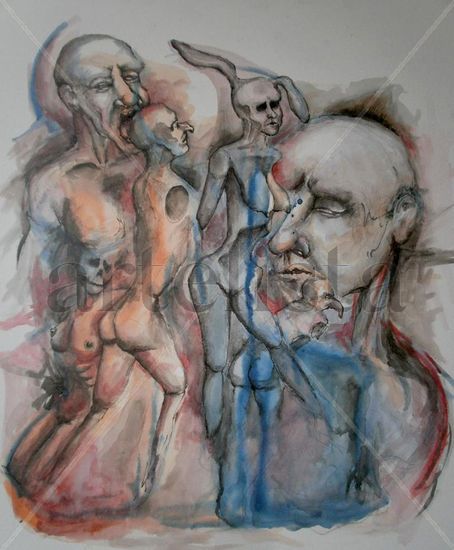 Inconsciente Colectivo Watercolour Panel Others