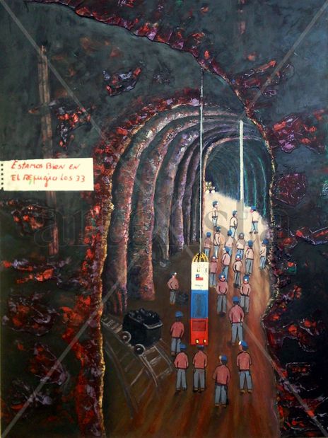 Los 33 mineros de...