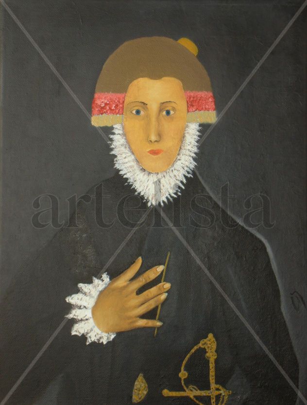 La Dama de la Mano en el Pecho