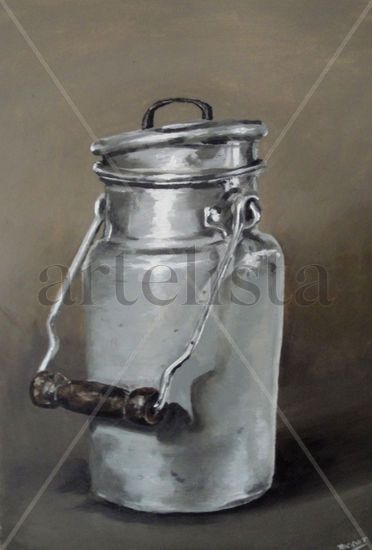 Lechero Oil Paper Still Life Paintings