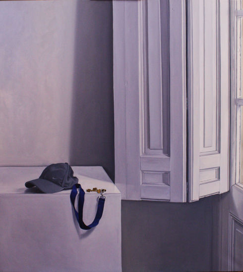 ...un gorro gris Oil Canvas Still Life Paintings