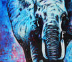 Elefante azul