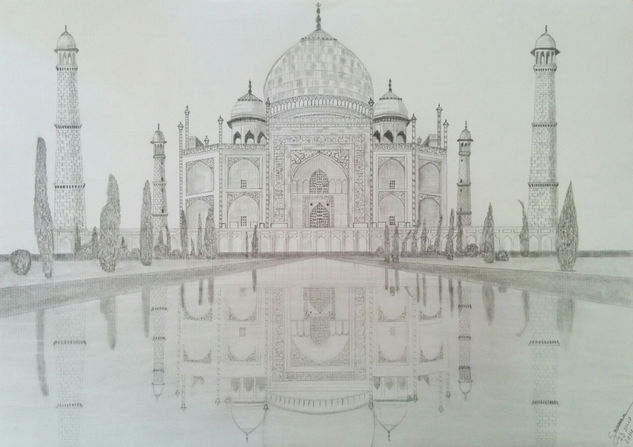 Taj mahal Lápiz