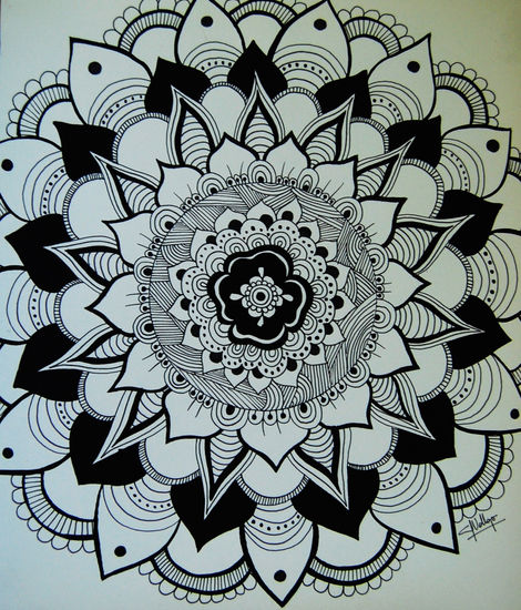 Mandala Rotulador