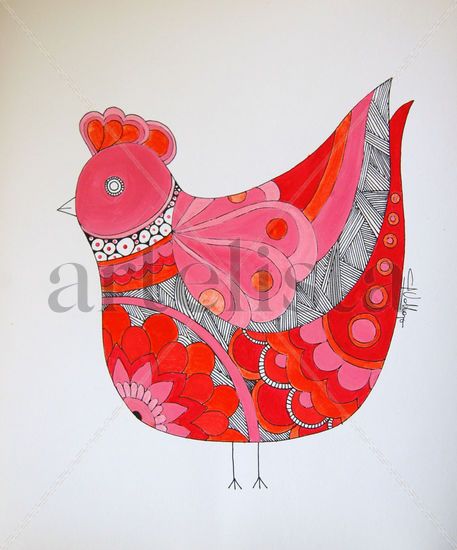 Gallina Acrylic Paper Animals