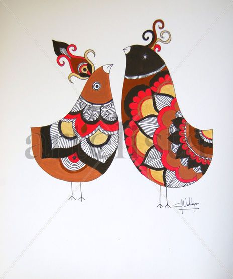 Pareja de pajaros