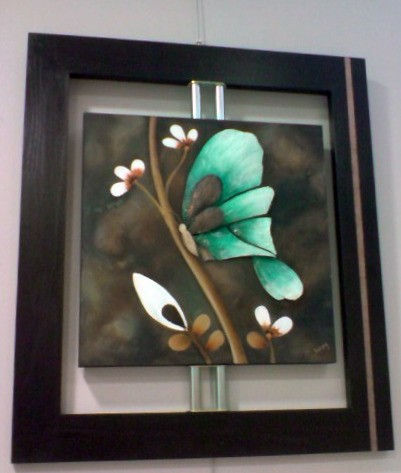 MARIPOSA EN LATÓN