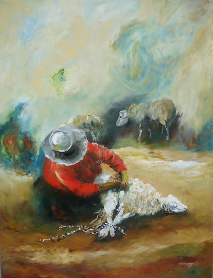 COBIJANDO UN SUEÑO - Santa Rosa, Salta Oil Canvas Landscaping