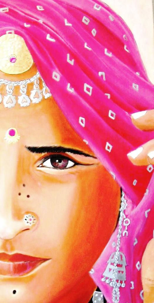 Mirada de Jaipur-media cara