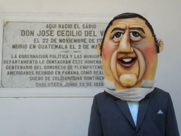 MASCARON CARICATURESCO JOSE CECILIO DEL VALLE Mixed Figurative