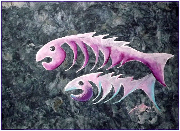 pescados muertos