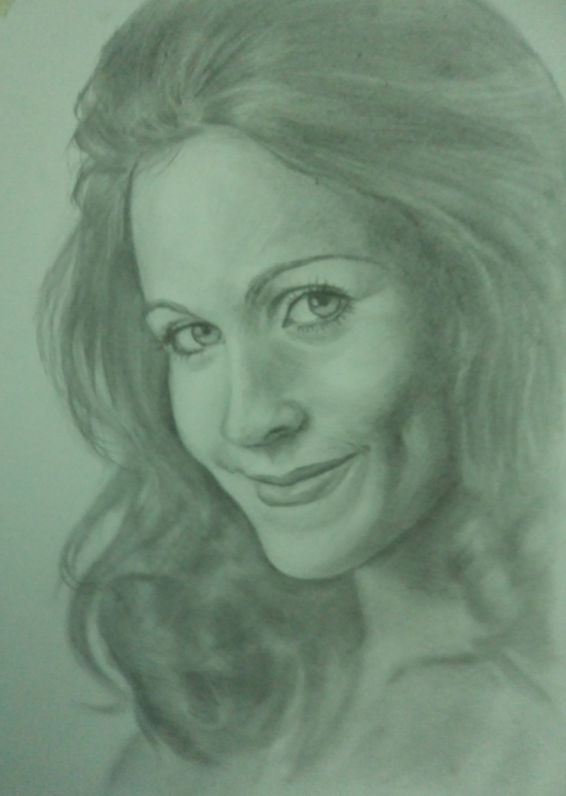 retrato de erin gray