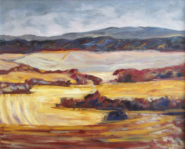 CAMPOS DE BURGOS Oil Canvas Landscaping